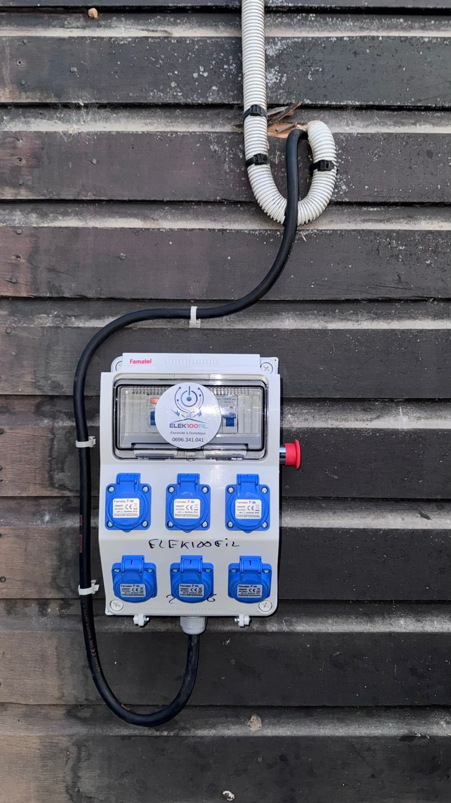 Travaux d'électricité tertiaire, ELEK100FIL